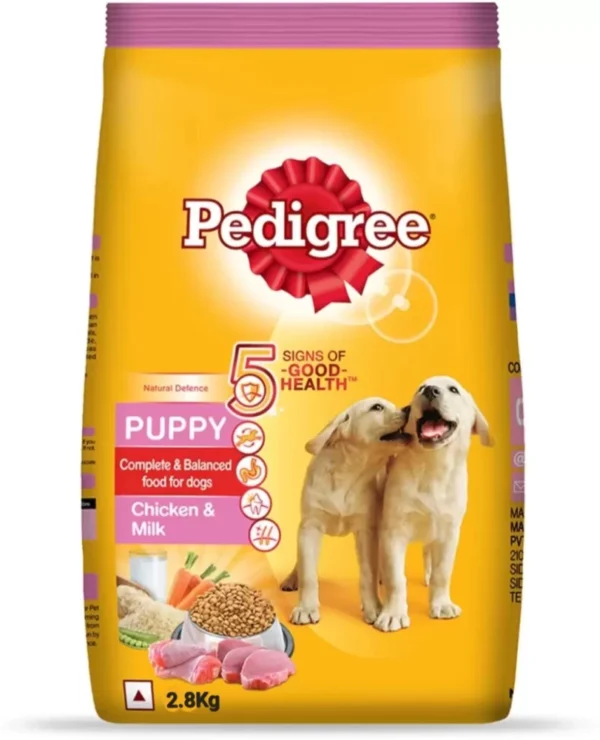 Pedigree Puppy Dry Food, Chicken & Milk 2.8 KG