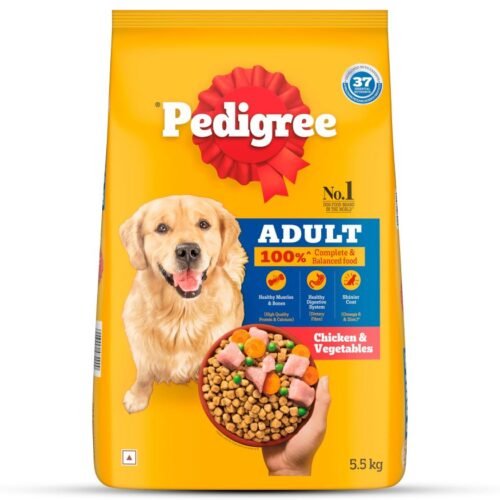Pedigree Adult Dry Food, Chicken & Vegetable